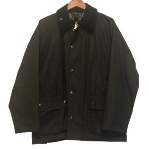 Barbour Bedale Waxed Jacket Black Size C40/102CM